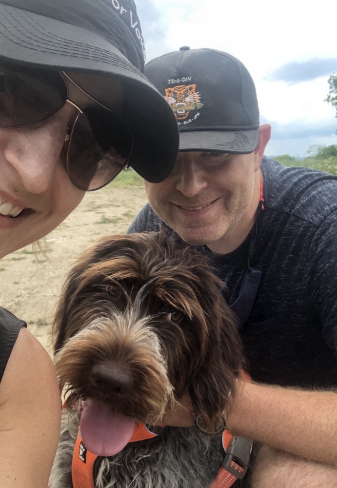 Kate, me, and Gus
